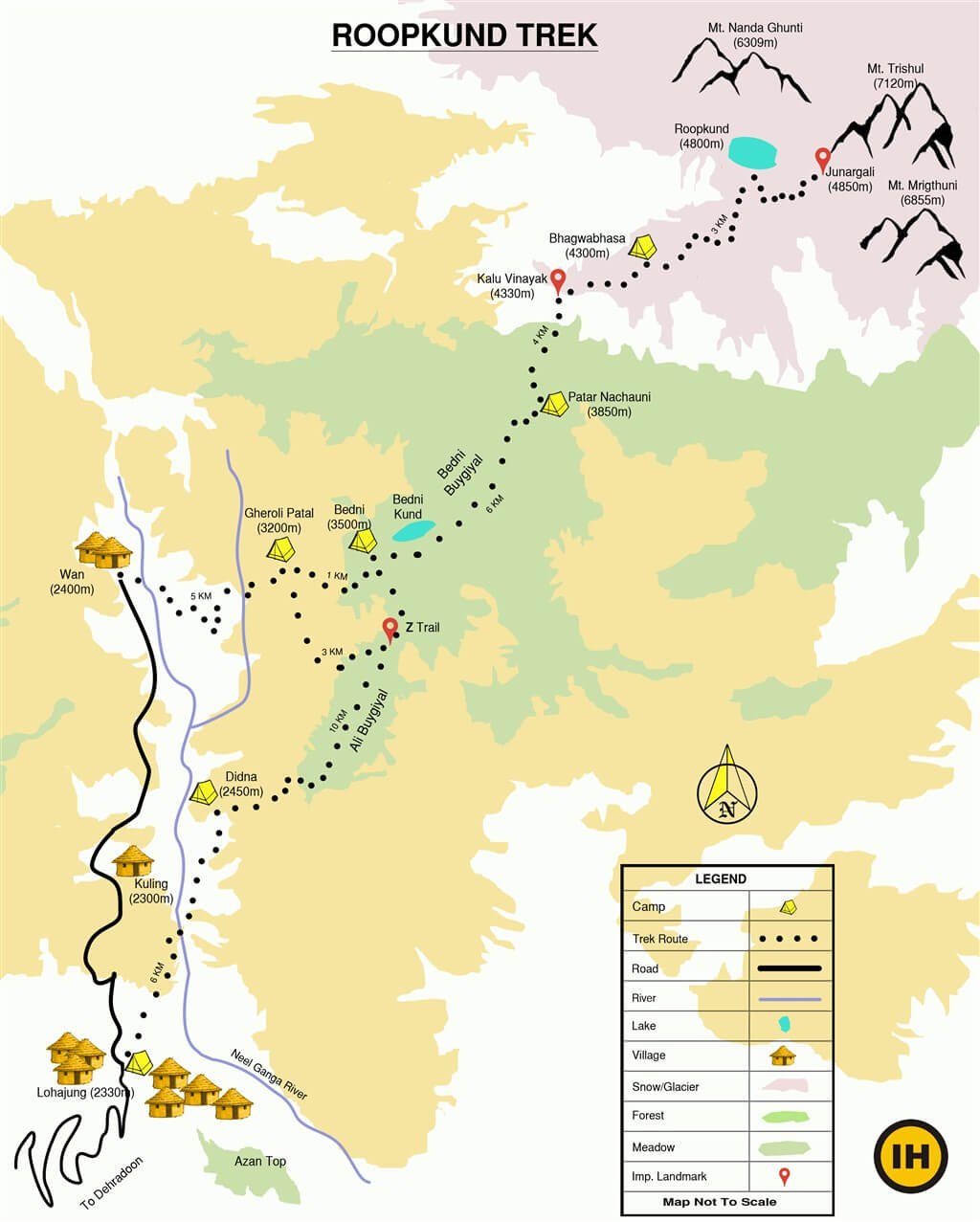 roopkund trek location