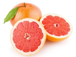 Grapefruit- red or pink