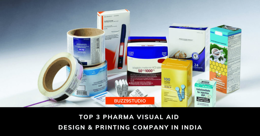 Top 3 Pharma Visual Aid Design and Printing Company in India